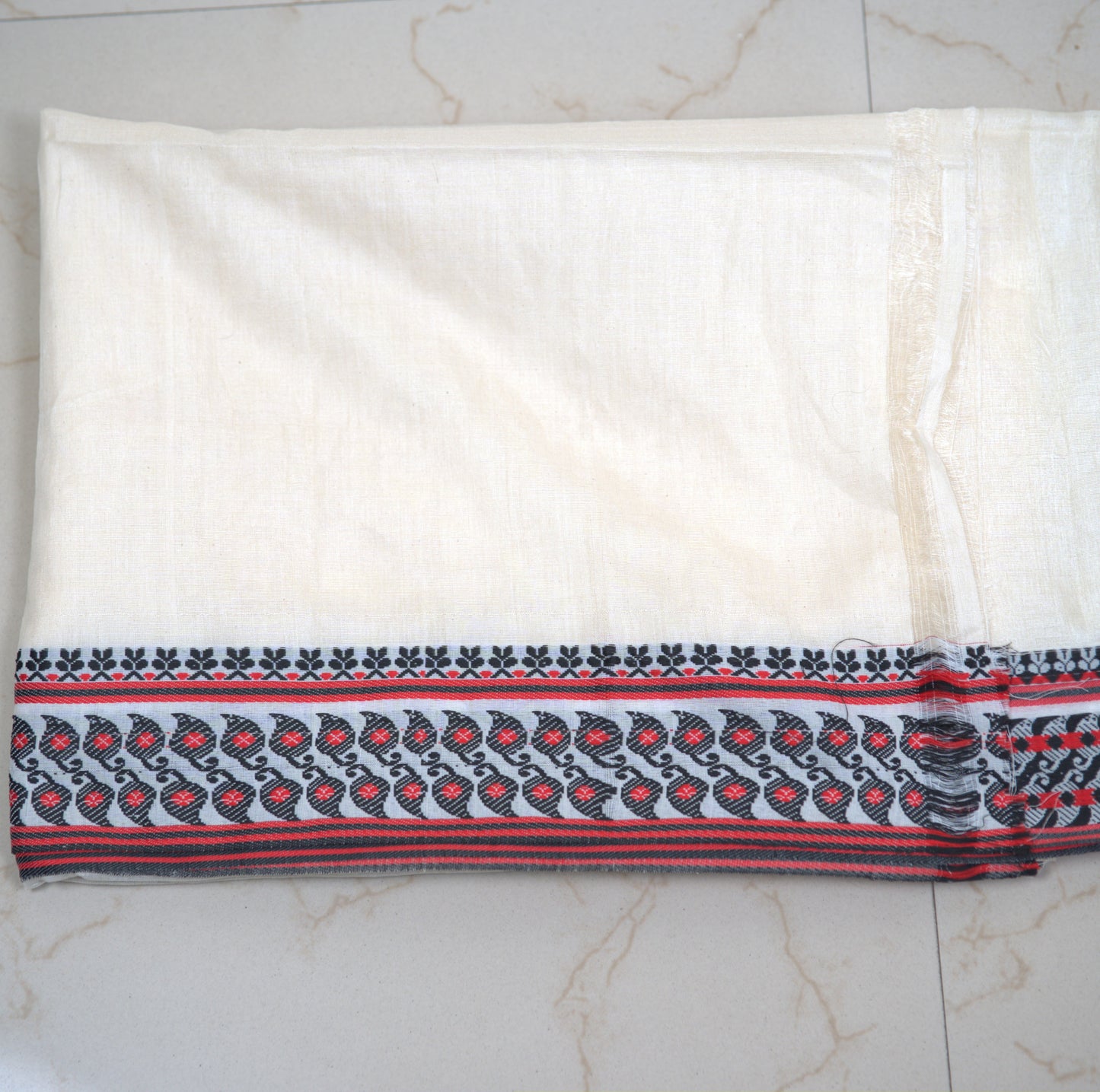 Gachi by Gachi Tussar Silk Saree with Attached Blouse