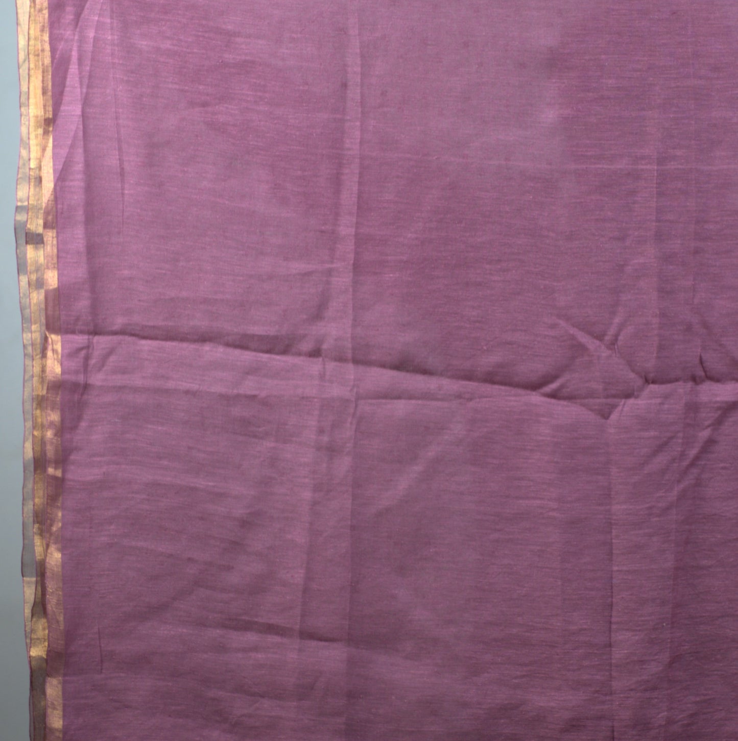 Pure Muslin Star Gini Handmade Saree with Attached Blouse