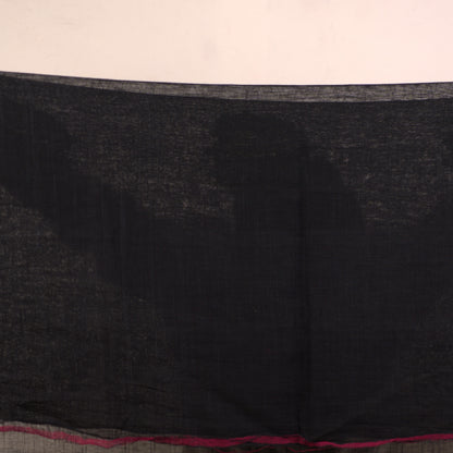 Tokaful Linen Saree with Attached Blouse