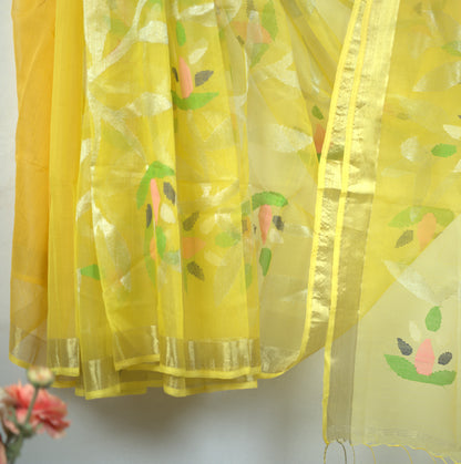 Latha Muslin Saree with Attached Blouse