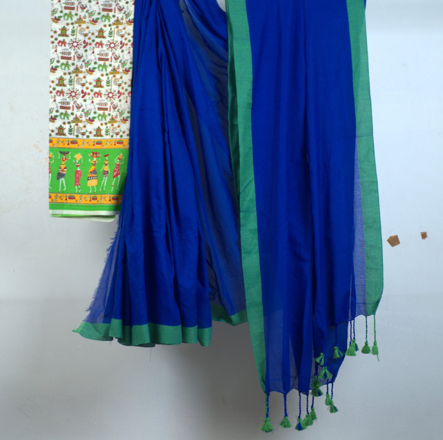 Pure Khadi Saree with Matching Blouse