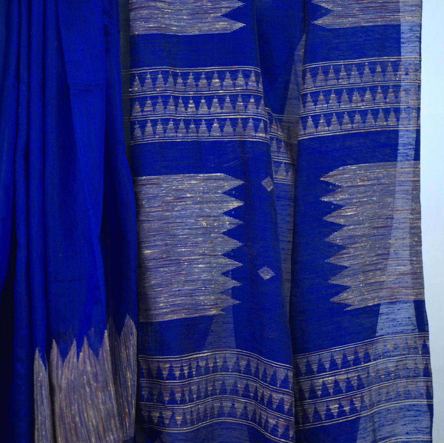 Matka Ghicha Saree with Attached Blouse