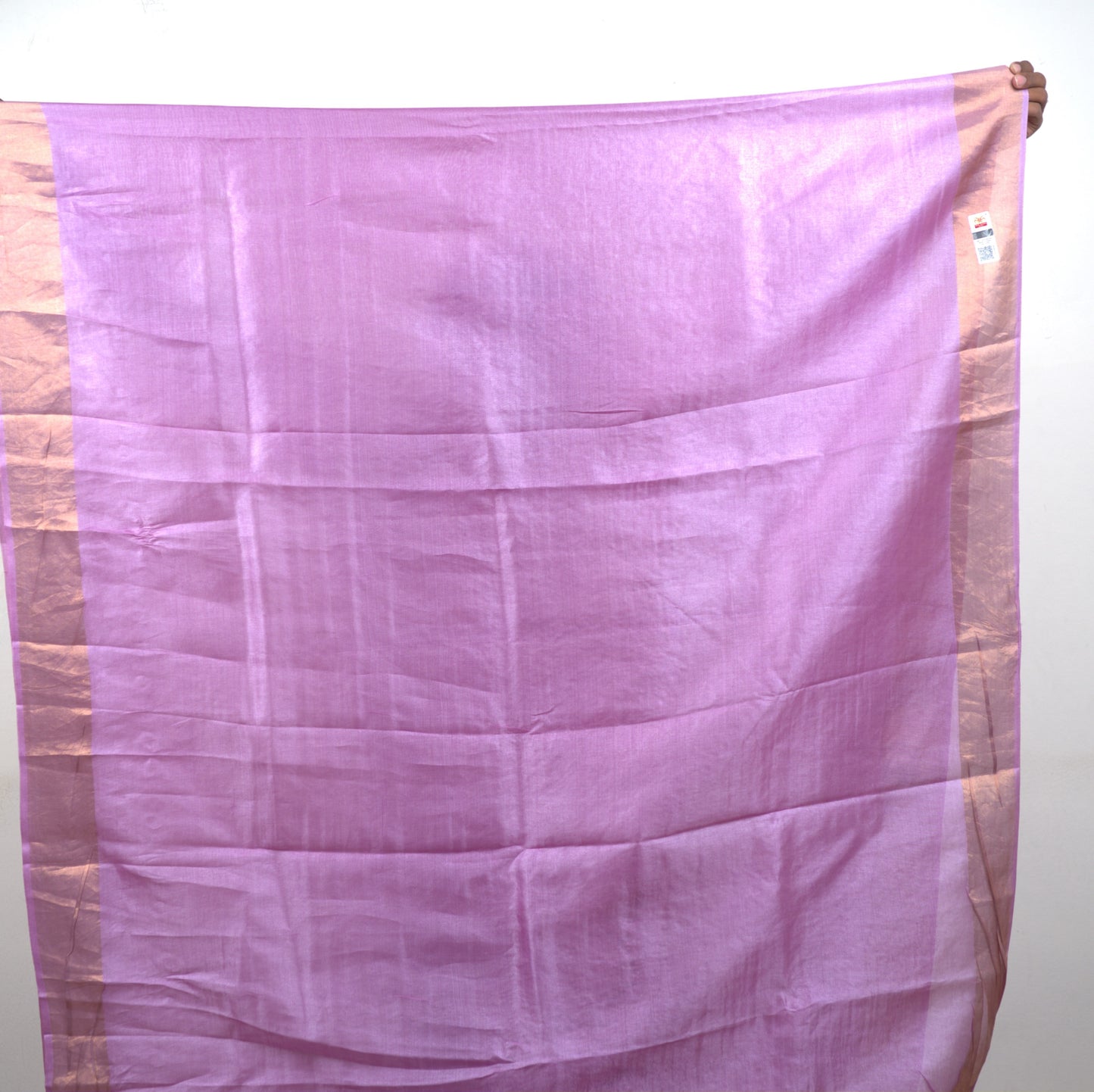 Pure Tussar Silk Saree with Chikankari Work & Attached Blouse | Silk Mark Certified